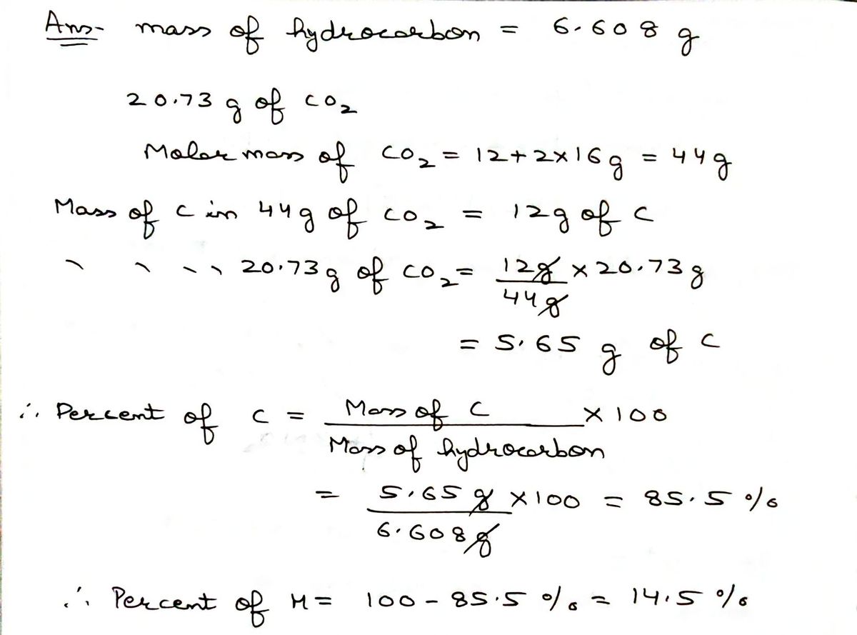 Chemistry homework question answer, step 1, image 1